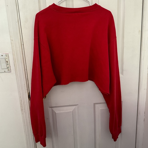 Vintage cropped oversized Nike sweatshirt - Picture 2 of 3